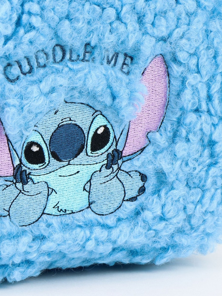 Peers Hardy Disney Stitch Fleece Blue Backpack - Image 5 of 5 Peers Hardy Disney Stitch Fleece Blue Backpack - Image 5 of 5