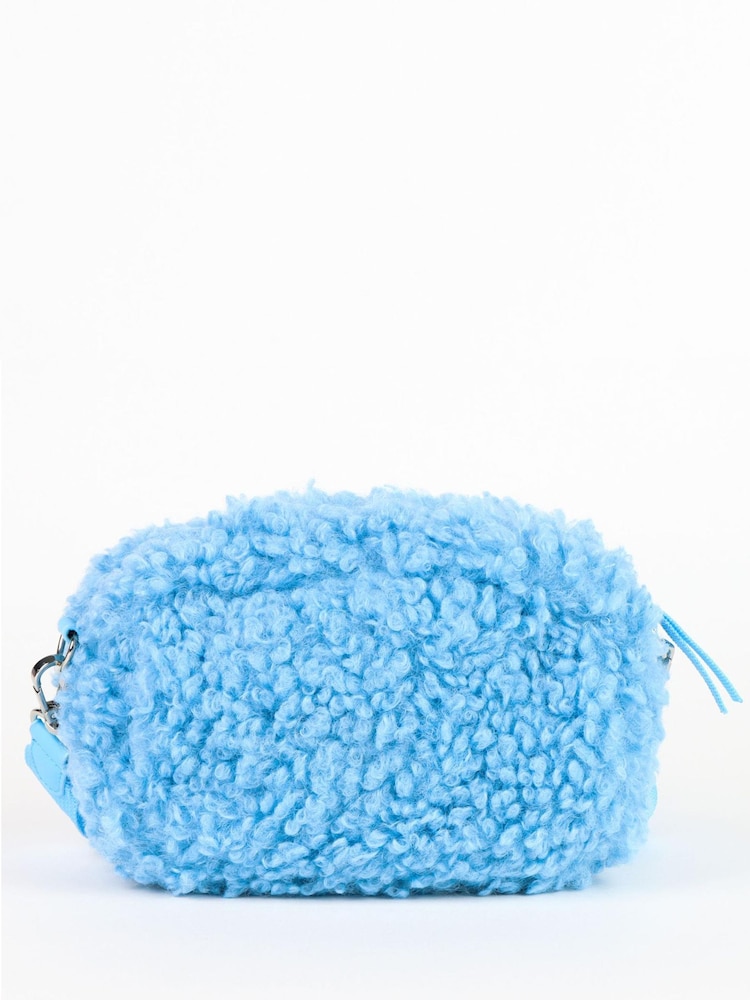 Peers Hardy Disney Stitch Fleece Cross Body Blue Bag - Image 2 of 3 Peers Hardy Disney Stitch Fleece Cross Body Blue Bag - Image 2 of 3