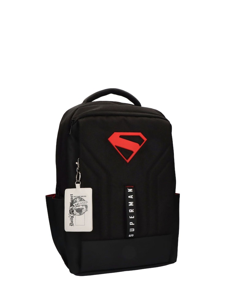 Peers Hardy DC Superman Casual Travel Black Backpack - Image 1 of 5