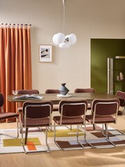 MADE.COM Dark Stain Deauville Rectangular 6 to 8 Seater Extending Dining Table - Image 2 of 2