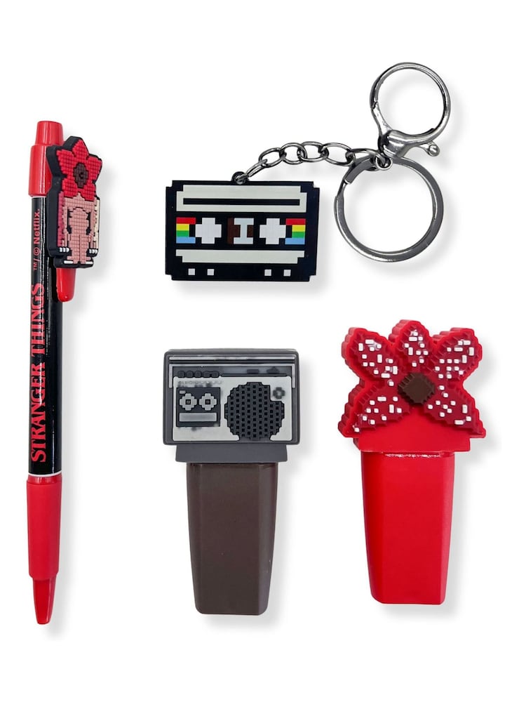 Peers Hardy Stranger Things TV Black Stationary Set - Image 1 of 3