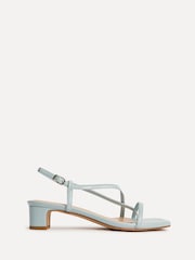 Linzi Blue Arden Strappy Block Heeled Sandals - Image 2 of 5