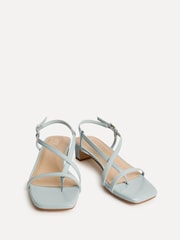Linzi Blue Arden Strappy Block Heeled Sandals - Image 3 of 5