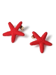 Matte Starfish Earrings - Imagen 3 de 3