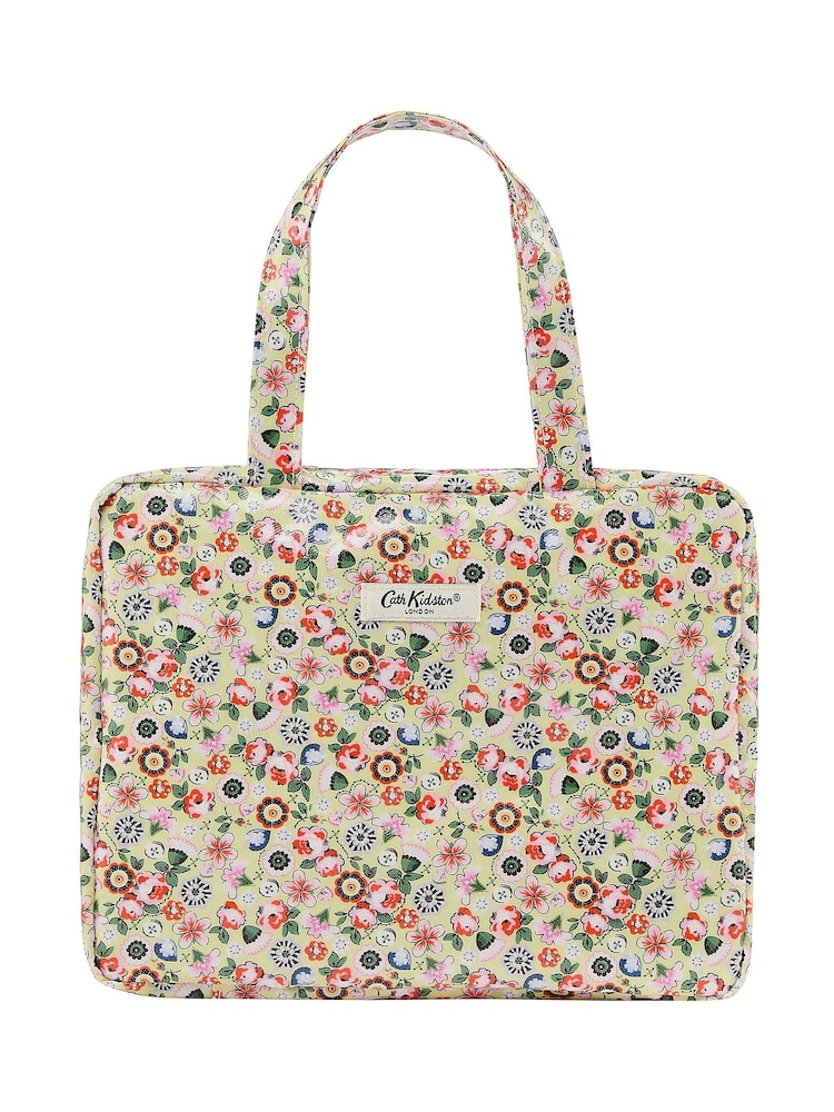 Cath Kidston Multi Pearly Queen Ditsy Two Part Wash Bag - Image 1 of 3