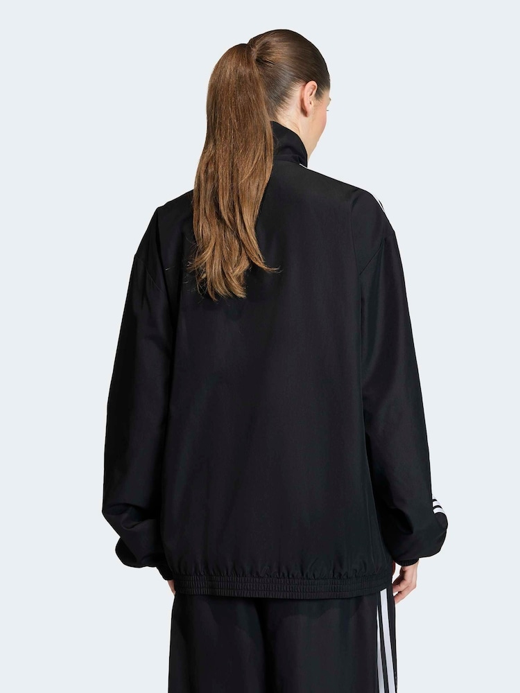 adidas Originals Black Firebird Track Top - Image 2 of 6