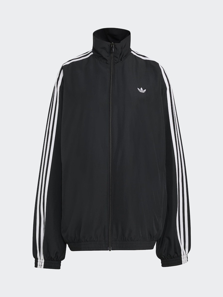 adidas Originals Black Firebird Track Top - Image 6 of 6