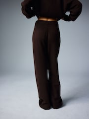adidas Originals Brown Essential Knit Trousers - Image 3 of 9