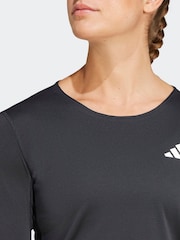 adidas Black Adizero Long-Sleeve T-Shirt - Image 4 of 6