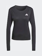 adidas Black Adizero Long-Sleeve T-Shirt - Image 6 of 6