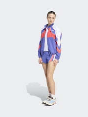 adidas Blue Adizero Running Jacket - Image 5 of 6
