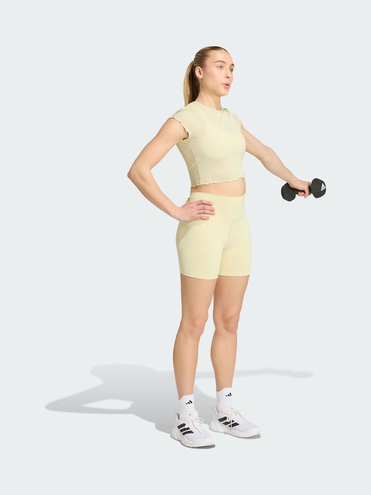 adidas Yellow Motion T-Shirt - Image 2 of 5
