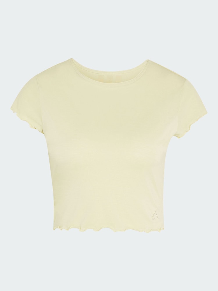 adidas Yellow Motion T-Shirt - Image 5 of 5