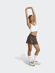 adidas White adi365 Pocket Run Bra - Image 4 of 8