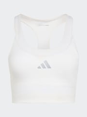 adidas White adi365 Pocket Run Bra - Image 8 of 8