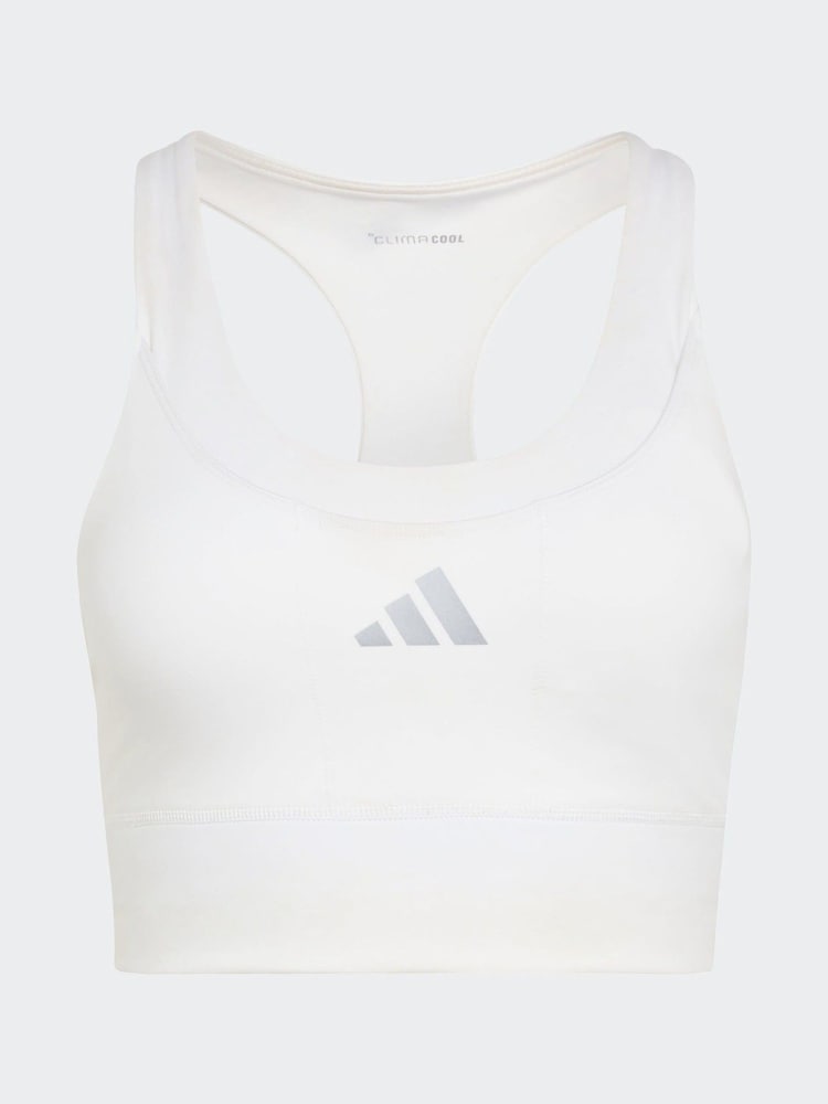 adidas White adi365 Pocket Run Bra - Image 8 of 8