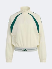 Fildeș - adidas Hyperglam Wind DNA Sweat Top - Imaginea 6 din 6