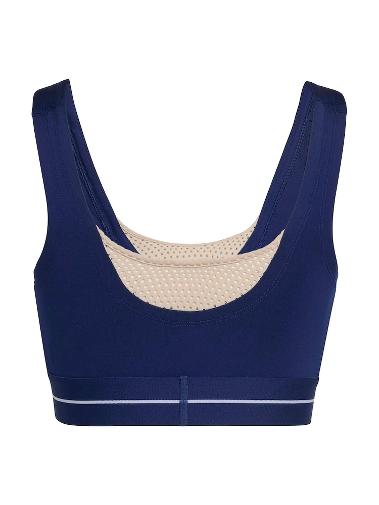 adidas Dark Blue Hyperglam Training Bra - Image 7 of 7 adidas Dark Blue Hyperglam Training Bra - Image 7 of 7