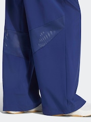 Dunkelblau - adidas Hyperglam Wide Leg Trousers - Bild 6 von 8