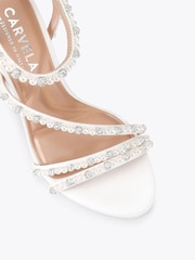 Carvela White Angelica Sandals - Image 5 of 5