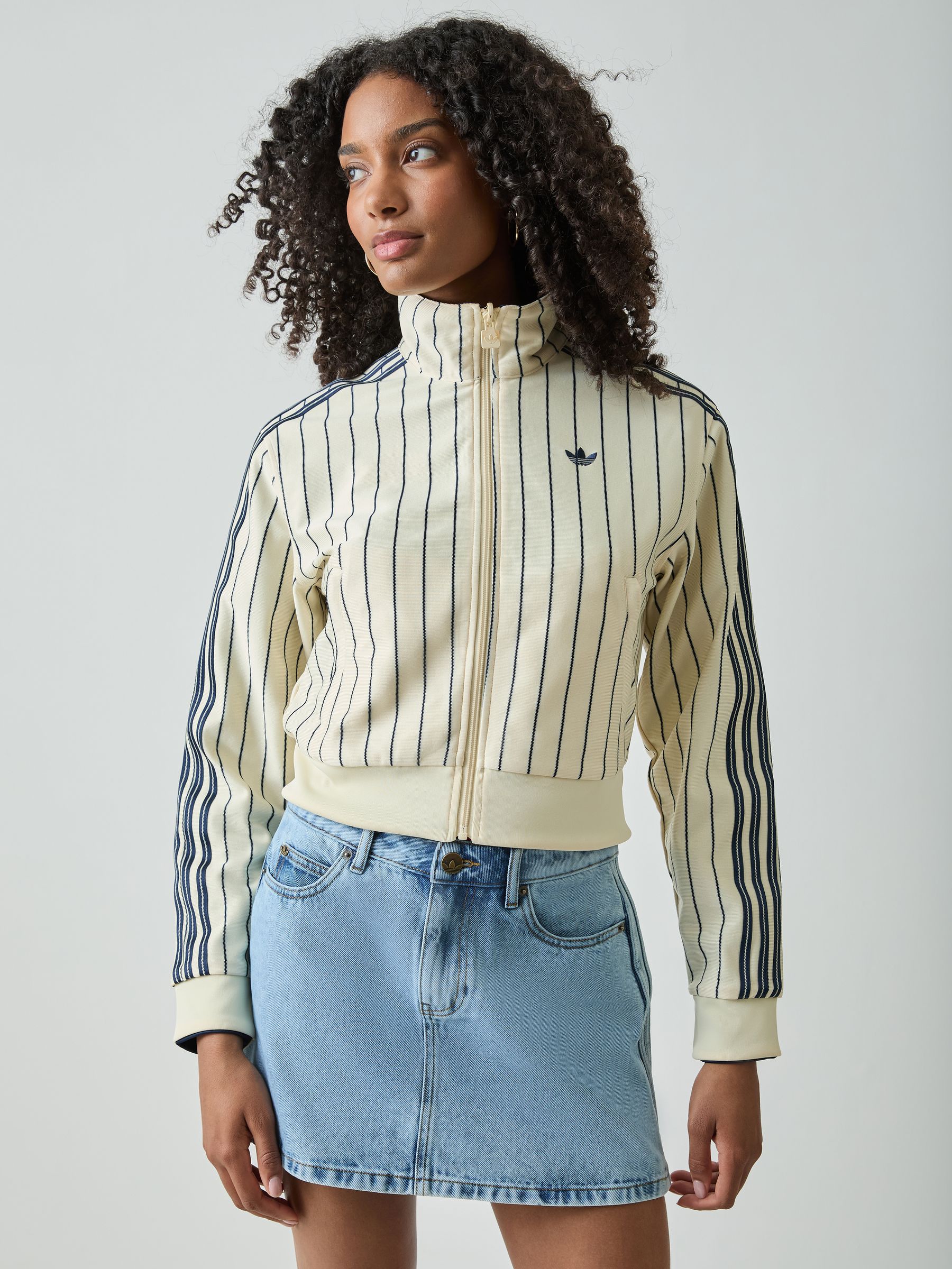 Buy adidas Originals Cream Reversible Firebird Track Jacket from