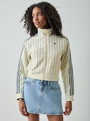 adidas Originals Cream Reversible Firebird Track Jacket - Image 1 of 7