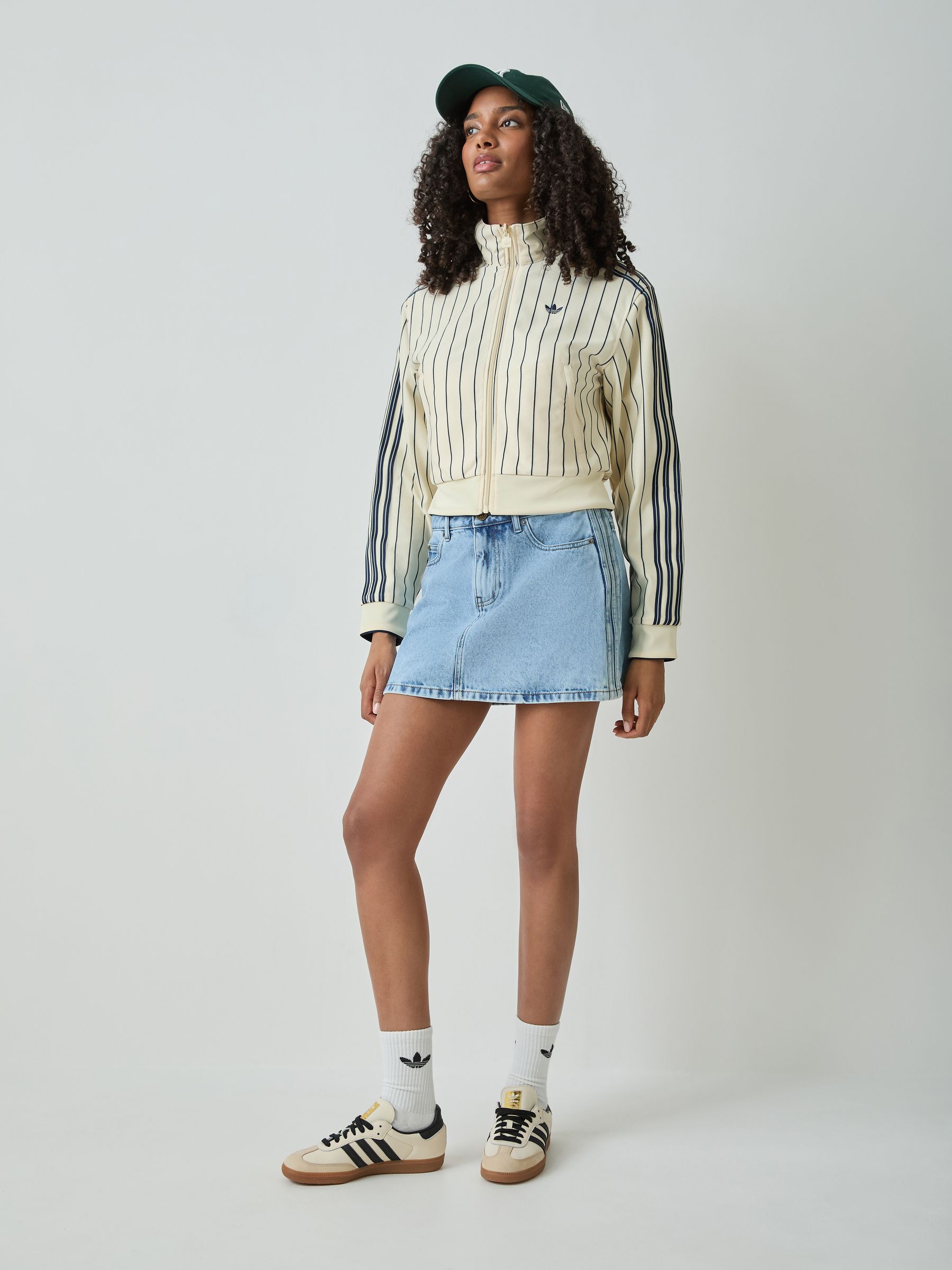 Buy adidas Originals Cream Reversible Firebird Track Jacket from