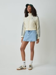 adidas Originals Cream Reversible Firebird Track Jacket - Image 2 of 7