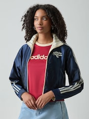 adidas Originals Cream Reversible Firebird Track Jacket - Image 3 of 7