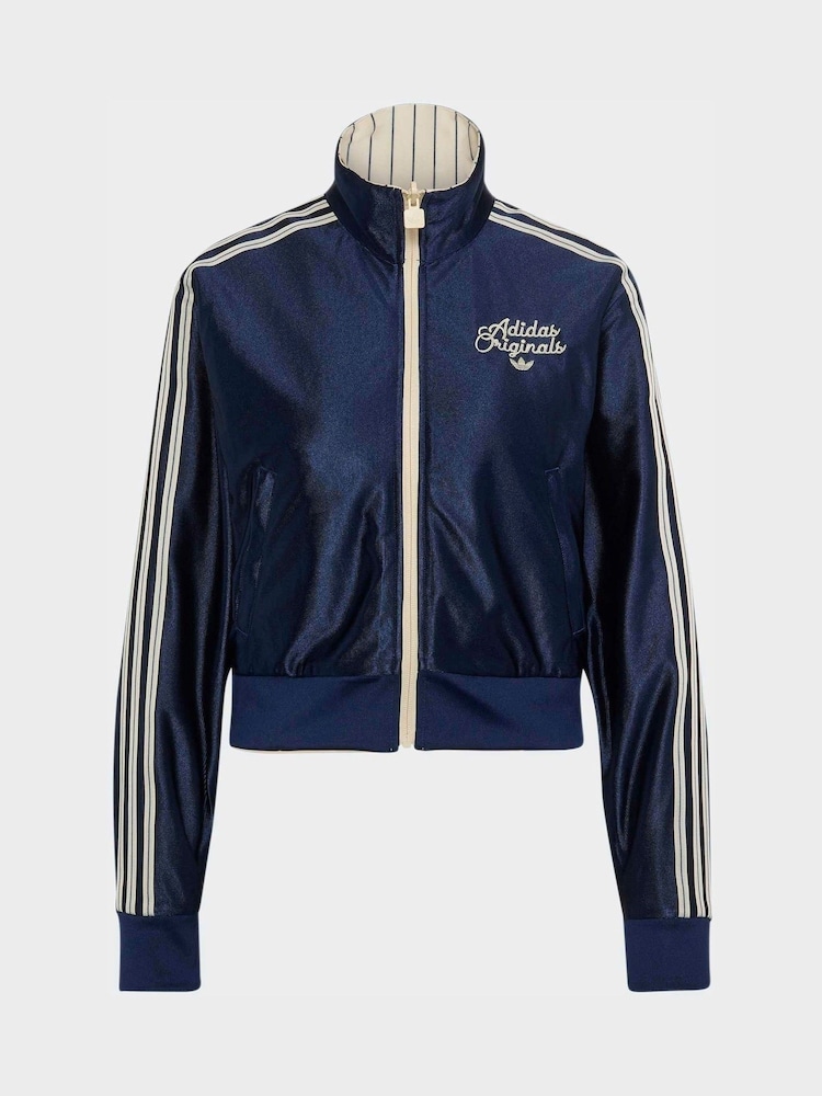 adidas Originals Cream Reversible Firebird Track Jacket - Image 7 of 7 adidas Originals Cream Reversible Firebird Track Jacket - Image 7 of 7