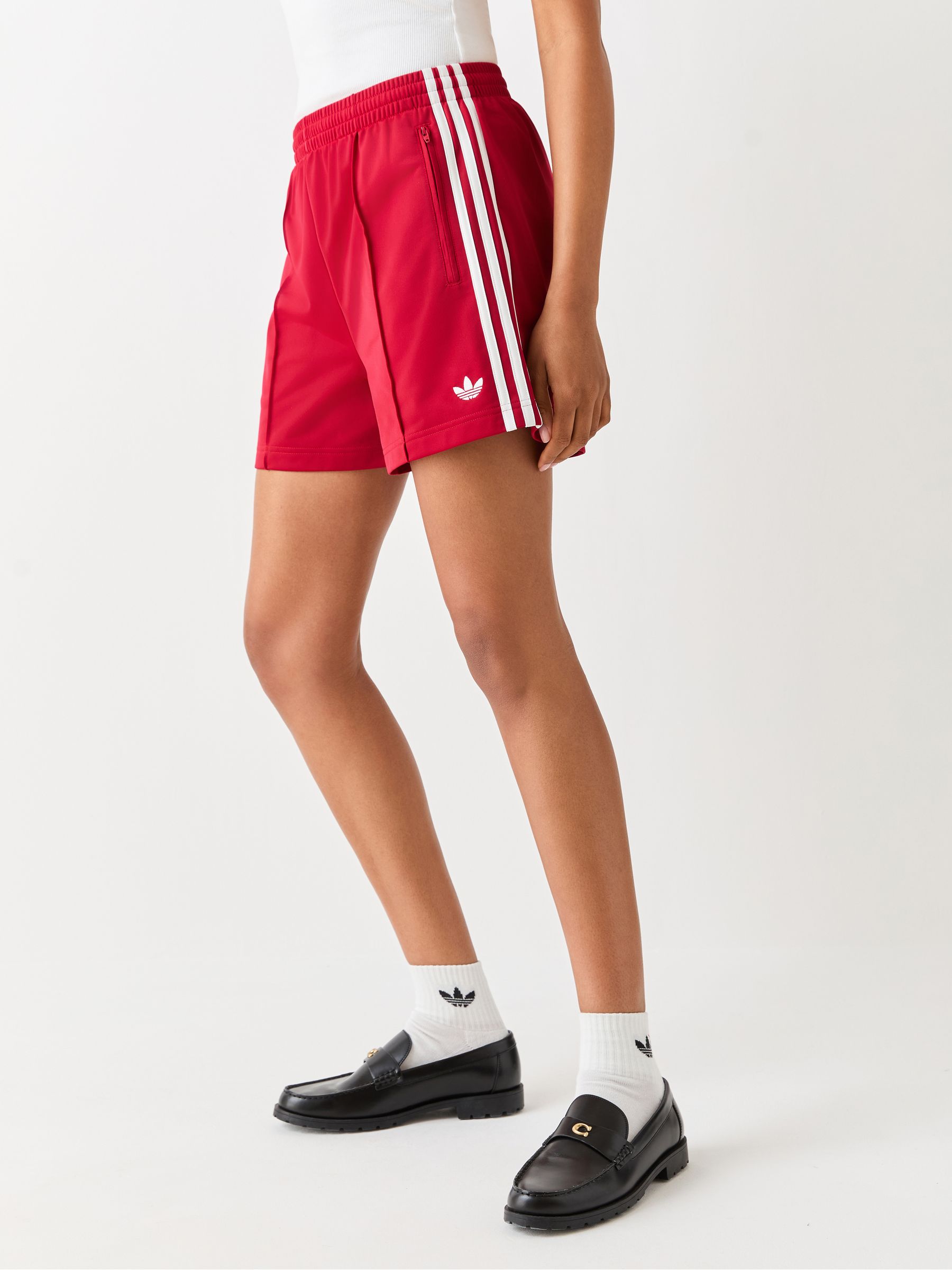 Buy adidas Originals Red/White Firebird Shorts from Next USA