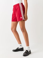 adidas Originals Red/White Firebird Shorts - Image 1 of 5