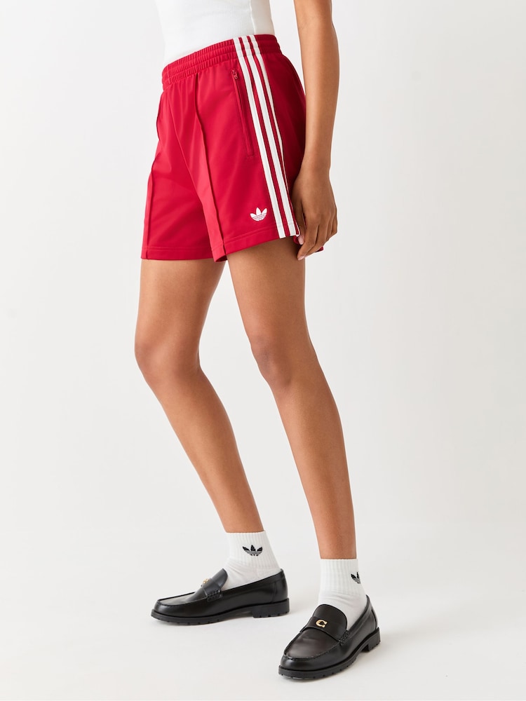 adidas Originals Red/White Firebird Shorts - Image 1 of 5 adidas Originals Red/White Firebird Shorts - Image 1 of 5
