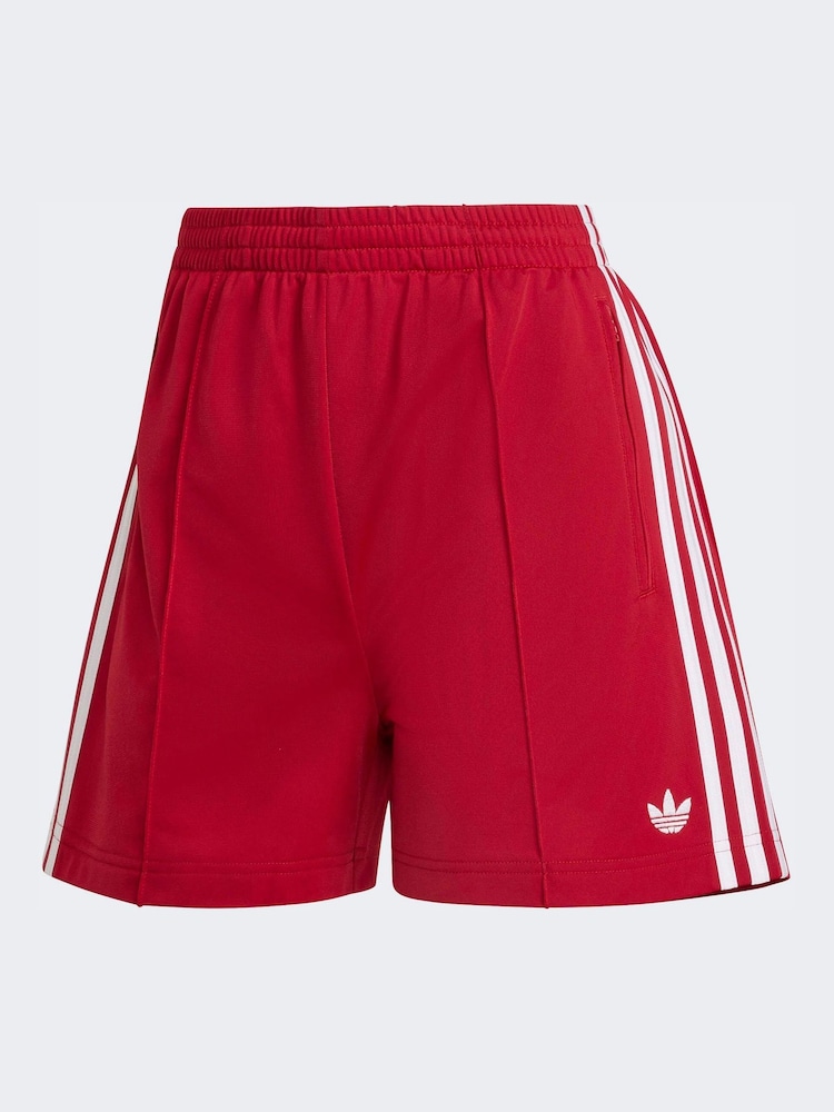 adidas Originals Red/White Firebird Shorts - Image 5 of 5 adidas Originals Red/White Firebird Shorts - Image 5 of 5