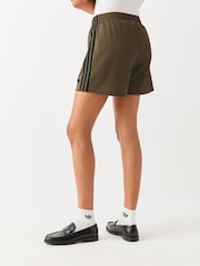 adidas Originals Beige Firebird Shorts - Image 3 of 5