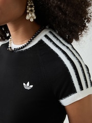 adidas Originals Black Knit T-Shirt - Image 4 of 4