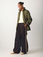 adidas Originals Olive Green Firebird Track Jacket - Image 2 of 6