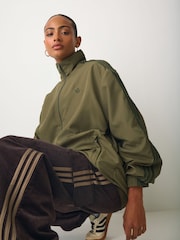 adidas Originals Olive Green Firebird Track Jacket - Image 3 of 6