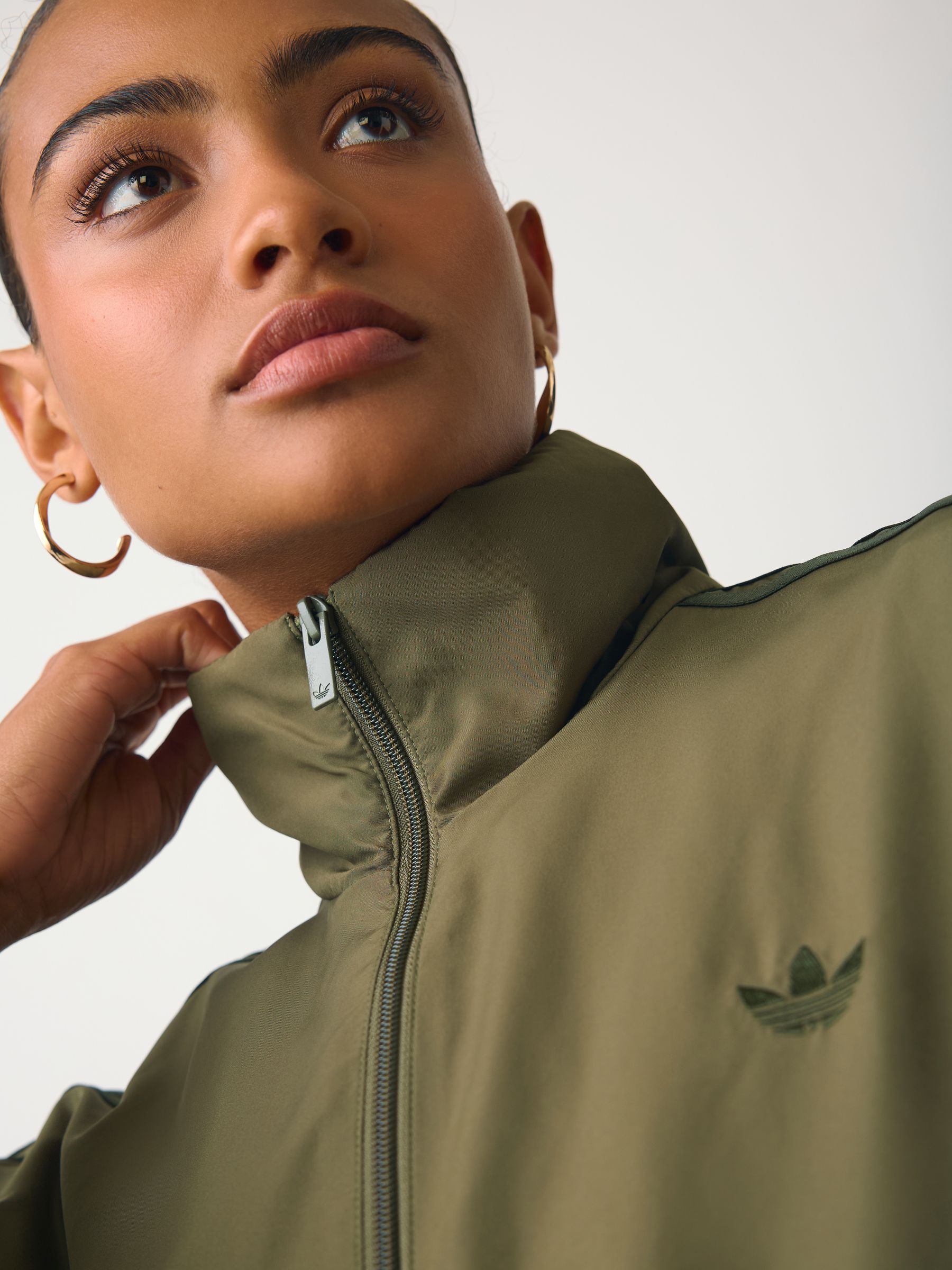 Buy adidas Originals Olive Green Firebird Track Jacket from Next USA