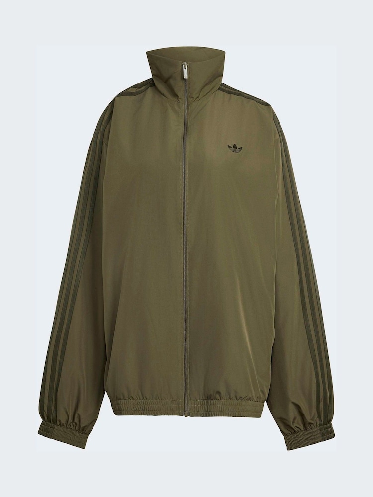 adidas Originals Olive Green Firebird Track Jacket - Image 6 of 6 adidas Originals Olive Green Firebird Track Jacket - Image 6 of 6