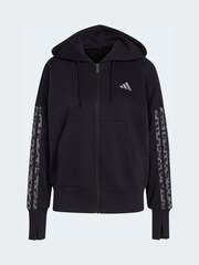adidas Black/Animal Esentials 3-Stripes Hoodie - Image 1 of 1