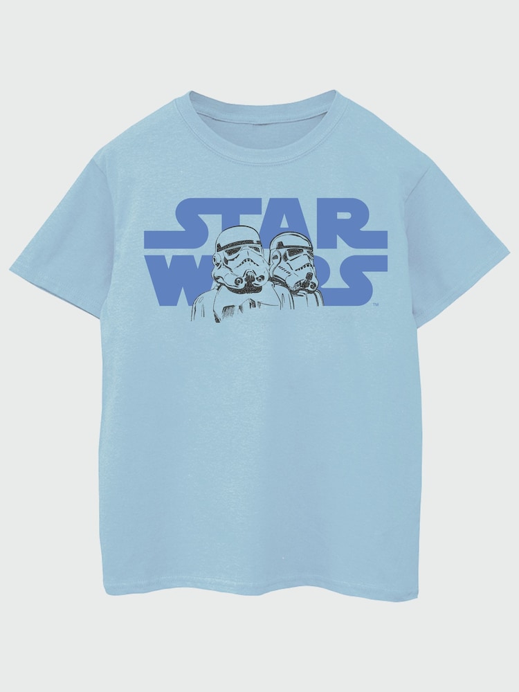 Brands In Blue Stars Wars T-Shirts 3 Pack - Image 2 of 4