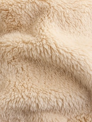 Superdry Cream Quarter Zip Fleece - Image 9 of 10
