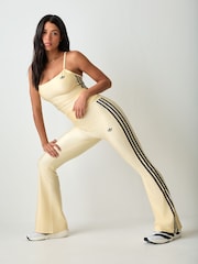 adidas Originals Cream Sport Superstar Full Length Leggings - Image 1 of 12