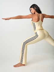 adidas Originals Cream Sport Superstar Full Length Leggings - Image 8 of 12