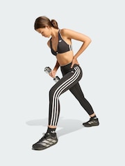 adidas Black x Originals 3-Stripes 7/8 Training Leggings - Image 1 of 5