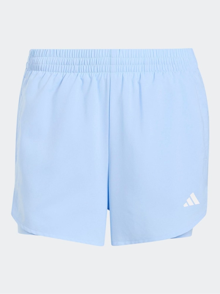 Bleu de ciel - adidas Workout Essentials 2Shorts en1 - Image 7 de 7