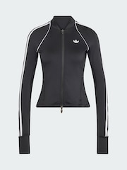 adidas Black x Originals 3-Stripes Full Zip Training Top - Image 5 of 5