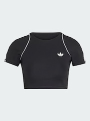 adidas Black x Originals Sports Cropped T-Shirt - Image 5 of 6