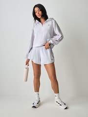 adidas Originals White Sport Cover-Up Sweat Top - Image 4 of 10